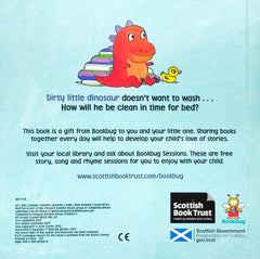 How to Bath Your Little Dinosaur