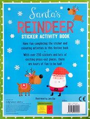 Santa's Reindeer Sticker Activity book