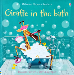 Usborne Giraffe in the bath