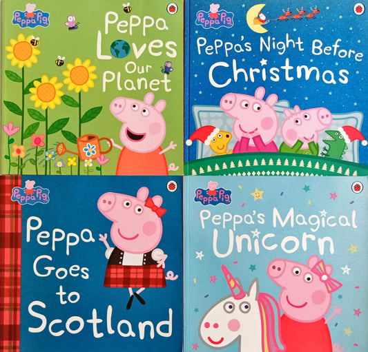 Peppa Pig Combo (4 Books)