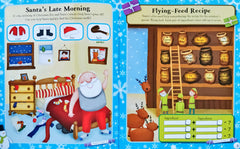 Santa's busy day (Sticker & activity fun)