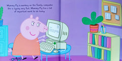 Peppa pig's family computer