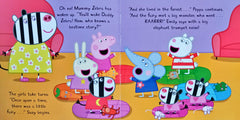 Peppa's first sleepover