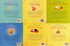 Usborne Phonic Readers Combo 2 (6 Books)
