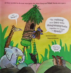 The first hippo on the moon