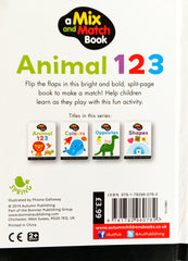 Animal 123 (A mix and match Book)