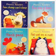Usborne Phonic Readers Combo (4 Books)