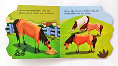 My First Shaped Board Book Horse (Cut Book)