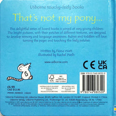 Usborne That's not my Pony (Touch and Feel)
