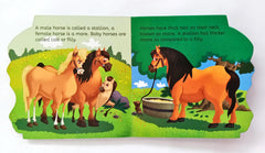 My First Shaped Board Book Horse (Cut Book)