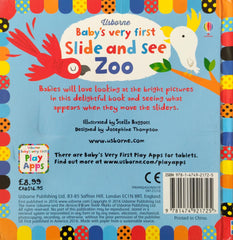 Usborne Baby's very first slide and see Zoo