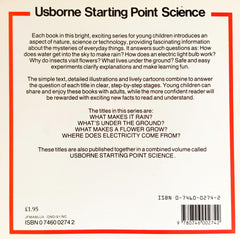 What makes it rain? (Usborne Pocket Science)