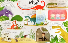 Usborne Lift the Flap Question and Answers about Dinosaurs
