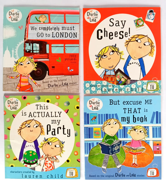 Charlie and Lola Set (4 Books)