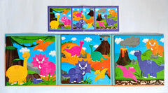 Roarsome Adventures Magnetic Jigsaw Book