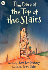 The dark at the top of the stairs