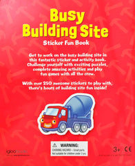 Busy Building Site Sticker Fun Book