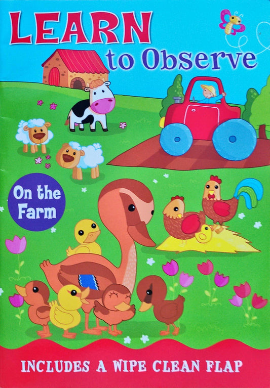 Learn To Observe (Includes Wipe Clean Flap)