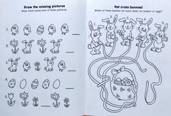 Easter Activity Book ( With Colourful Sticters)