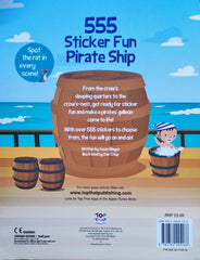 555 Sticker Fun Pirate Ship