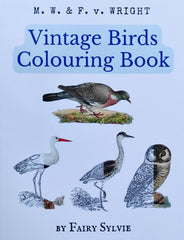 Vintage Bird Colouring Book