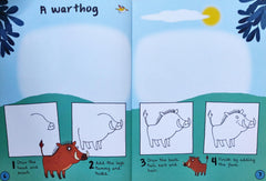Let's Draw Wild Animals (Bloomsbury Activity Book)