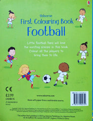 Usborne First Colouring Book Football