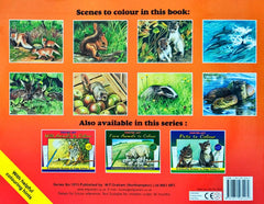 Poster Art Animas To Colour