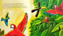 The Monkey With A Bright Blue Bottom