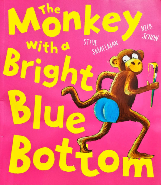 The Monkey With A Bright Blue Bottom