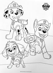 Paw Patrol Jumbo Colouring Pad
