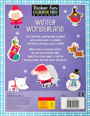 Winter Wonderland (Sticker Fun Colouring Book)