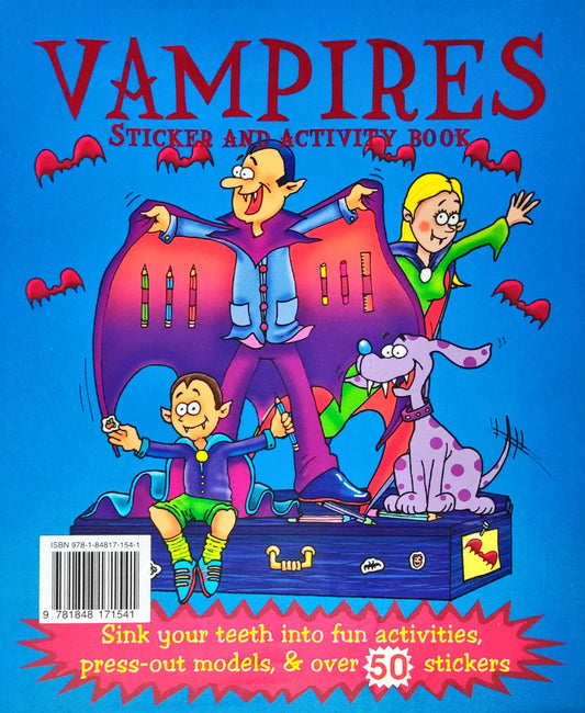 Vampires Sticker and Activity Book