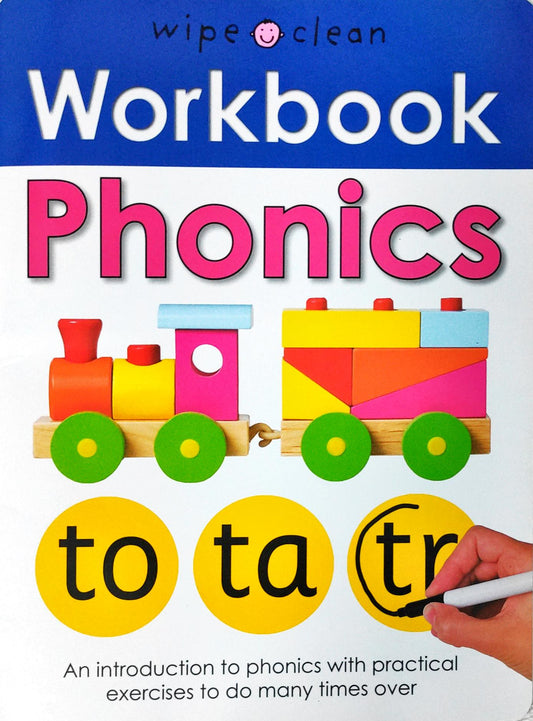 Workbook Phonics (Wipe and Clean)