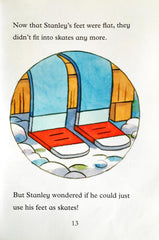 Flat Stanley on Ice
