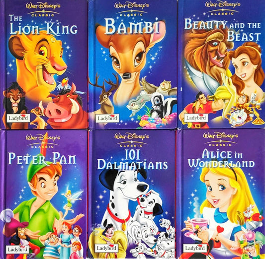 Walt Disney Combo Set (6 Books)