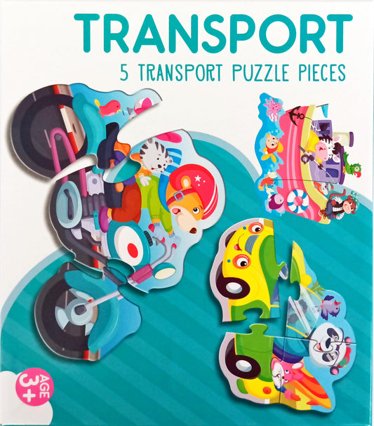 Transport Puzzle (5 Transports Puzzle Pieces)