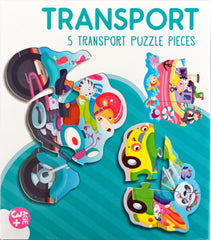 Transport Puzzle (5 Transports Puzzle Pieces)