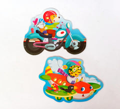 Transport Puzzle (5 Transports Puzzle Pieces)