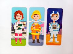 Professions Puzzle (8 Transports Puzzle Pieces)