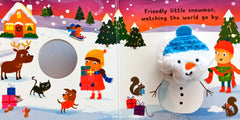 Friendly Little Snowman (Puppet book)
