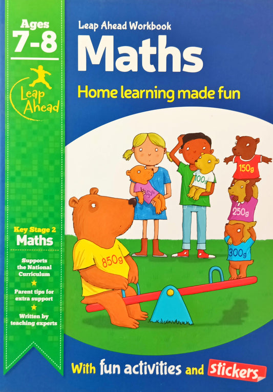 Leap Ahead Workbook Maths Age 7-8