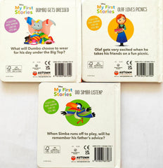 Disney First Stories Combo Set (3 Books)