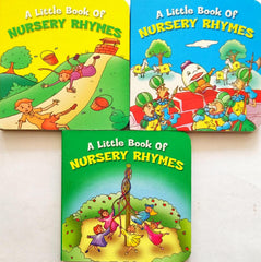 A Little Book Of Nursery Rhymes Combo (3 Books/Board Book)