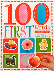 100 First Words Activity book with Stickers