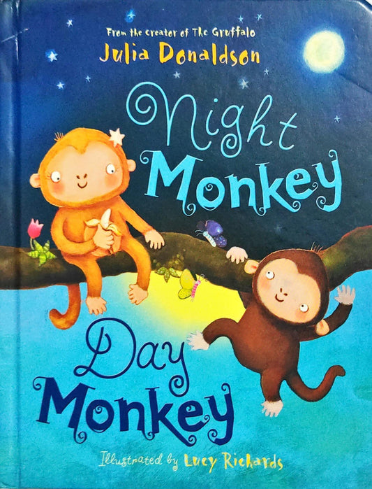 Night Monkey Day Monkey (Board Book)