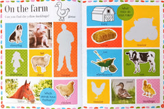 100 First Words Activity book with Stickers