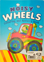 Noisy Wheels Colouring and Activity Book