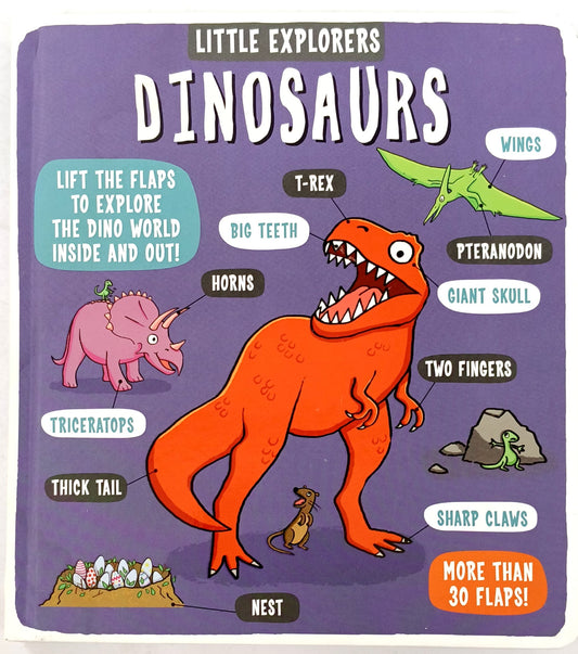 Little Explorers Dinosaurs (Flap Book)