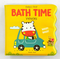 Baby's First Bath Time Vehicles (Bath Book)